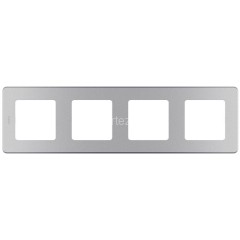 Рамка 4-м Inspiria алюм. Leg 673962