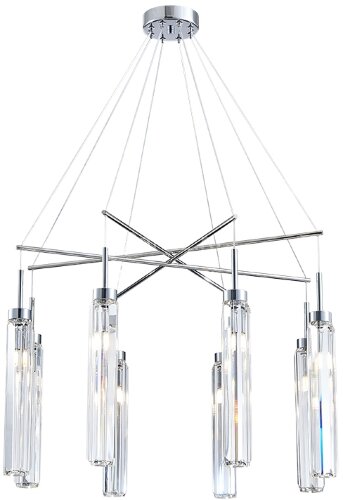 Подвесная люстра Newport 4524+4/S chrome