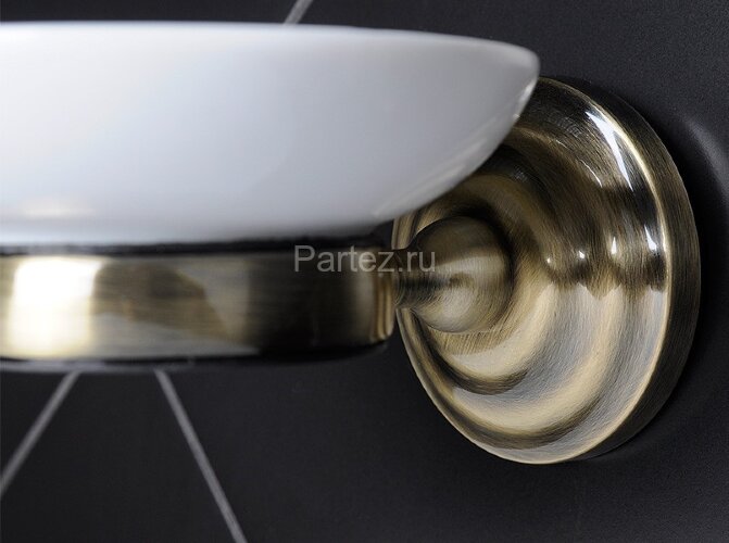 Мыльница Fixsen RETRO, Бронза (FX-83808)