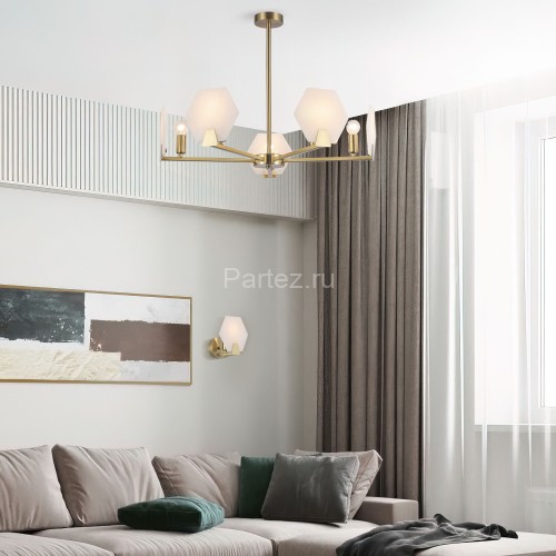 Бра Eurosvet 60158/1 латунь