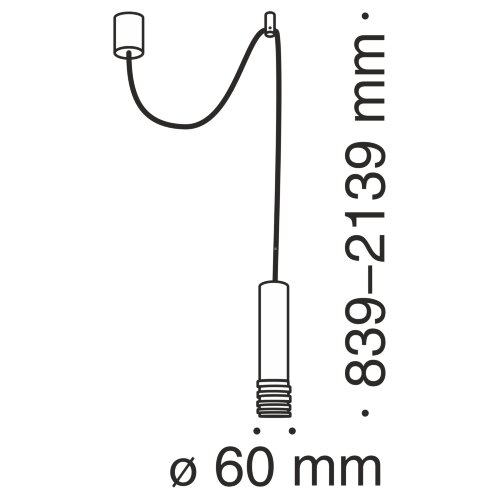 Подвесной светильник Maytoni P025PL-01W