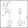Бра Odeon Light 4305/7WL