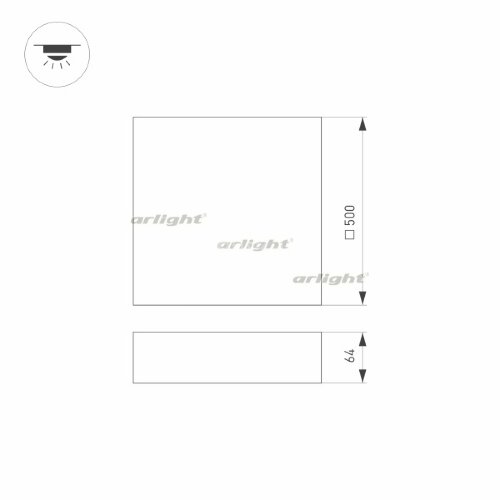 Потолочный светильник Arlight 034801