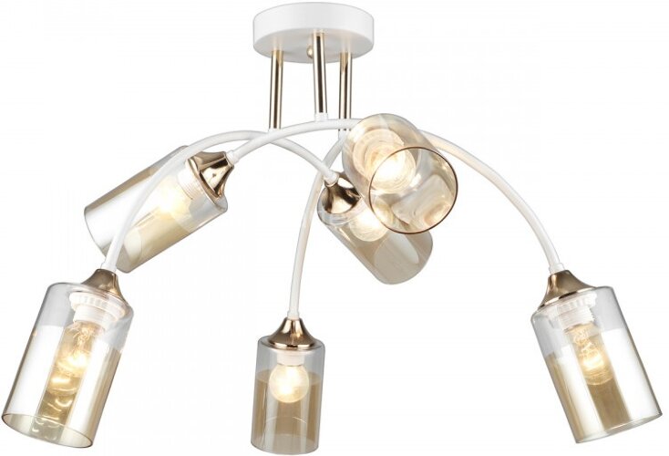 Потолочная люстра Imex MD.2196-6-S-WH+FGD