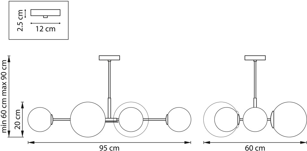 Потолочная люстра Lightstar 815460