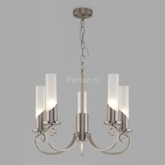 Подвесная люстра Eurosvet 60117/5 никель