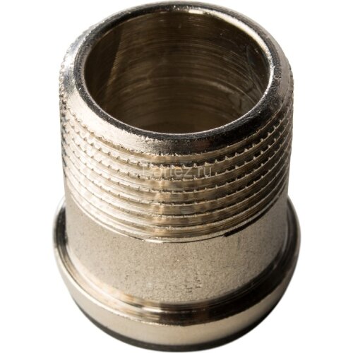 Кран шаровой полнопроходной угловой с американкой 3/4 Stout