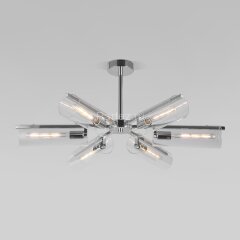 Потолочная люстра Eurosvet 70144/6 хром