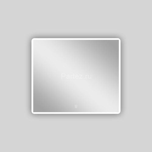 Зеркало AZARIO Lagos 800х680 с подсветкой, сенсорный выключатель с функцией диммера, подогрев (AZ-Z-