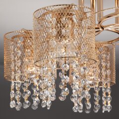 Потолочная люстра Eurosvet 30137/5 золото