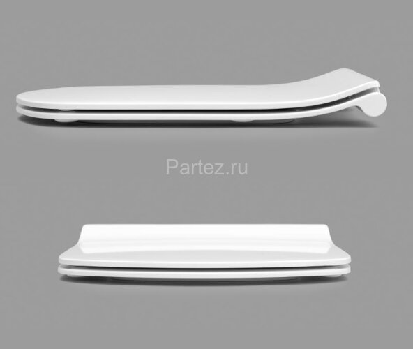 Roca DAMA SENSO Тонкое сиденье с крышкой к компакту, микролифт, дюропласт