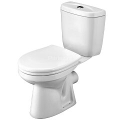 Унитаз-компакт Santek ENJOY горизонтальный выпуск с сидентем полипропилен, белый (WQ7F66610001911)