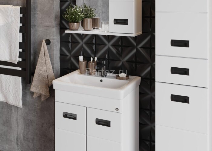 Пенал Onika Балтика Black 32.11 Универсальный, белый (403220)