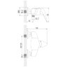 Смеситель Lemark Poseidon LM4233C для душа