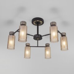 Потолочная люстра Eurosvet 70115/6 черный