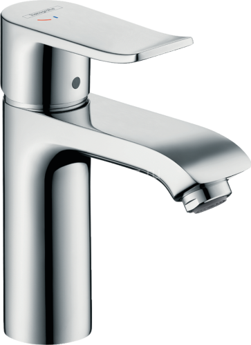 31121000 Metris Смеситель для раковины, однорычажный 110 CoolStart со сливным гарнитуром