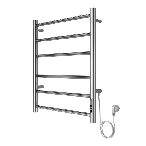 Полотенцесушитель электрический AZARIO PARMA 500/600 6 секций, диммер справа, хром (AZ10856)