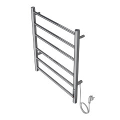 Полотенцесушитель электрический AZARIO PARMA 500/600 6 секций, диммер справа, хром (AZ10856)