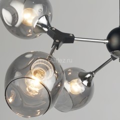 Потолочная люстра Reluce 04210-0.3-06 BK+CR