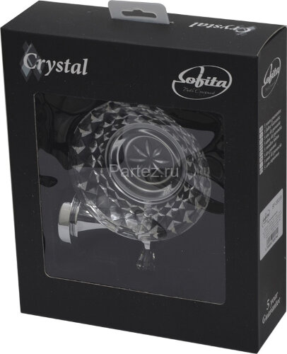 Мыльница Fixsen Crystal, Хром (SF-35008)