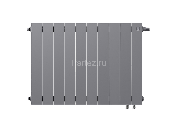 Радиатор Royal Thermo PianoForte 500 /Silver Satin - 10 секц. VDR
