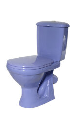 Унитаз-компакт Суперкомпакт А Стандарт, сиденье полипропилен, сиреневый (44935130422)