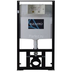 Сет: Инсталляция AZARIO + Унитаз подвесной Creo Ceramique с системой смыва Tornado, в комплекте с бы