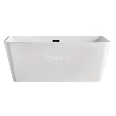 Ванна акриловая Azario LINCOLN 1600х800х580, свободностоящая, в комплекте с сифоном и металлической 