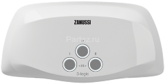 Водонагреватель электрический Zanussi 3-logic S (3.5 kW)  - душ