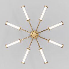 Потолочная люстра Eurosvet 50386 LED латунь