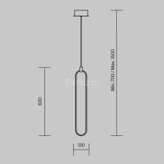Подвесной светильник Maytoni MOD017PL-L13G