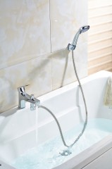 Смеситель Rossinka S35-38 на борт ванны на 1 отверстие