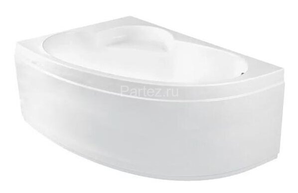 Ванна акриловая Roca WELNA асимметричная 160Х100, левосторонняя