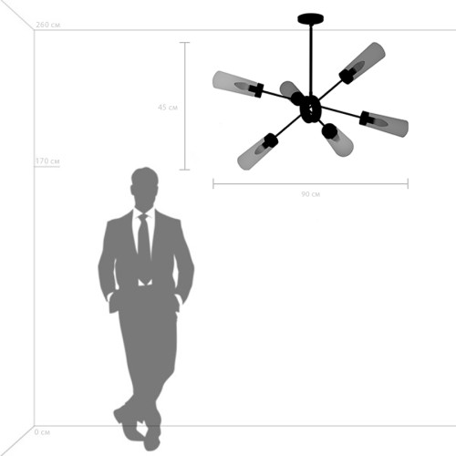 Потолочная люстра Lightstar 690063