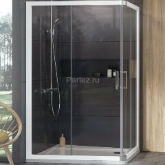 Душевой уголок Ravak 10° 10AP4 120x90 профиль Белый стекло Transparent (0ZVG70100Z1)