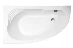 Ванна акриловая Roca MERIDA асимметричная 170х100 левосторонняя
