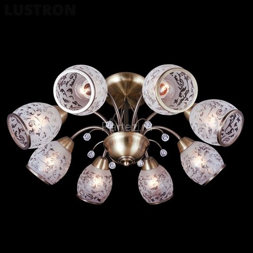 Потолочная люстра Eurosvet 30026/8 античная бронза