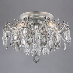 Потолочная люстра Bogate's 276/5 серебро