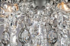 Потолочная люстра Bogate's 276/5 серебро