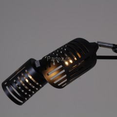 Потолочная люстра Reluce 70052-3.3-06 CR+BK