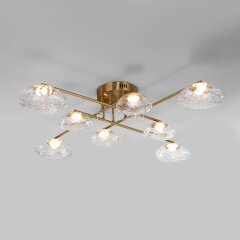 Потолочная люстра Eurosvet 50389 LED латунь