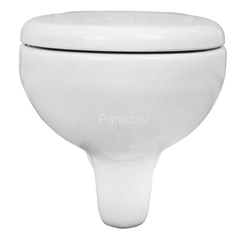 Унитаз подвесной Azario STELLA 370х400х550 ободковый, с быстросъемным сидением микролифт, белый (AZ-