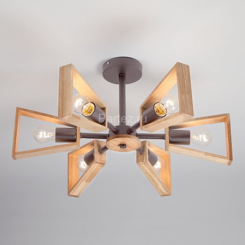 Потолочная люстра Eurosvet 70056/6 черный