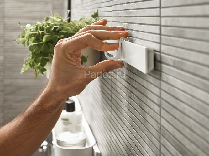 Крючок Hansgrohe WallStoris, Белый (27929700)
