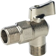 Кран шаровой угловой для стиральных машин 1/2&quot;х1/2&quot; Stout