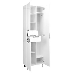 Пенал Loranto Стиль 60, 600х1970х330, белый (CS00024677)