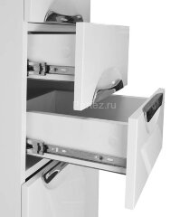 Пенал Loranto Стиль 60, 600х1970х330, белый (CS00024677)