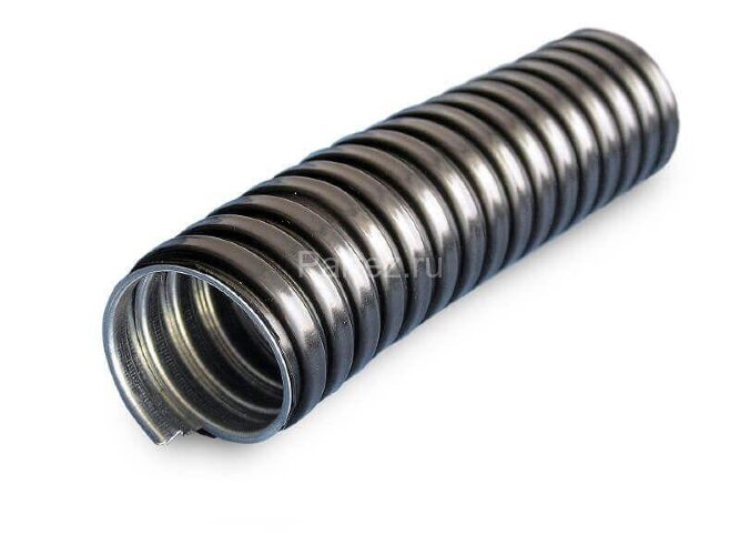 Металлорукав в ПВХ изоляции МРПИ НГ 20 d20мм без протяжки черн. (уп.50м) ГОФРОМАТИК/ЗЭТАРУС zeta4222