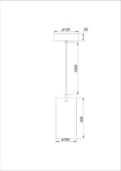 Подвесной светильник Arte Lamp A3606SP-7BK