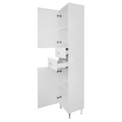 Пенал напольный Loranto Моника 360 360х1800х300 левосторонний, белый (CS00046816)